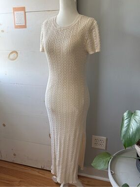 Wind and Willow Cable Knit summer Dress